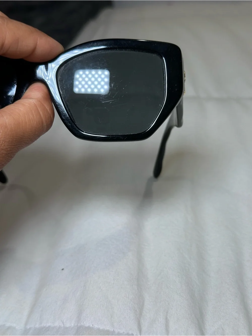Tory Burch KIRA OVERSIZED GEOMETRIC SUNGLASSES